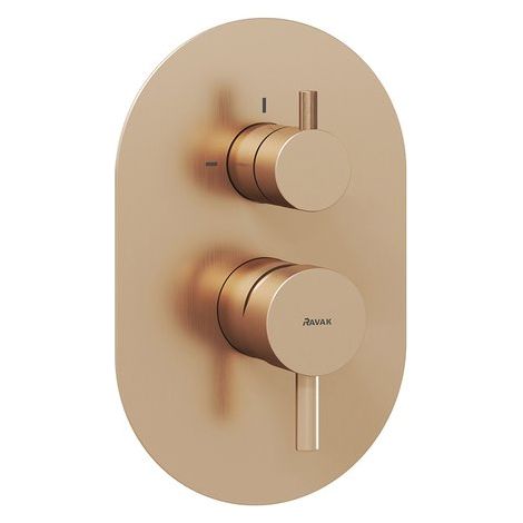 ES 065.60RGB.O2.RB07E Grifo empotrado Espirit con interruptor, Rose Gold Brushed (1/4)