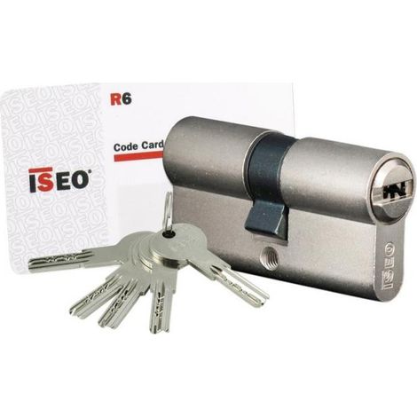 Demi-cylindre Haute Surete 30x10 F9 - 5 Cles Incopiables + Carte (1/2)