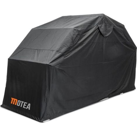 Garage pieghevole - Motoguard XXL MOTEA - Nero - Nylon Oxford 600D - Telaio metallico robusto
