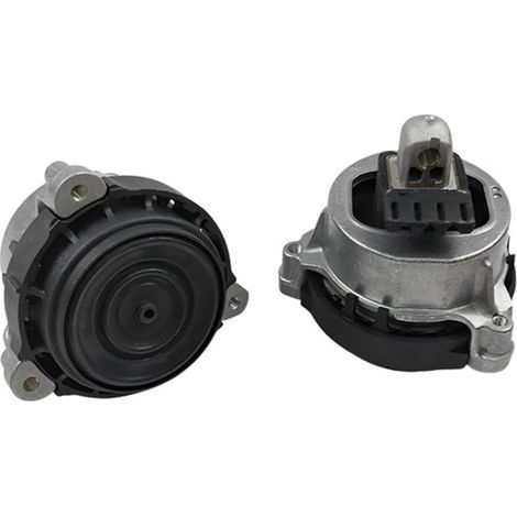 1 specification: Front left Color: Silver + Black Material: Aluminum + Rubber Engine mount. (1/5)