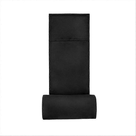 Oreiller cervical réglable pour fauteuil inclinable, appui-tête antidérapant en velours doux (1/5)