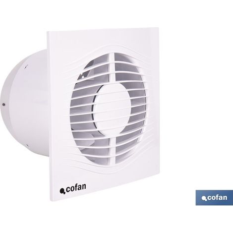 Estrattore d'aria assiale silenzioso 10 W 170 x 151 mm Ø125 mm (1/4)