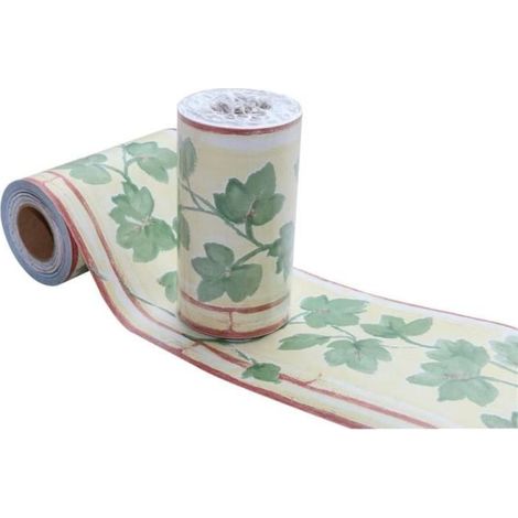 Frise Murale - Autocollant PVC - 10 cm de large - 10 mètres de long - Multicolore (1/4)