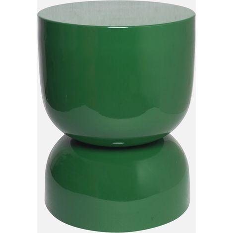 Tavolino in metallo effetto glassy, 42cm (1/5)