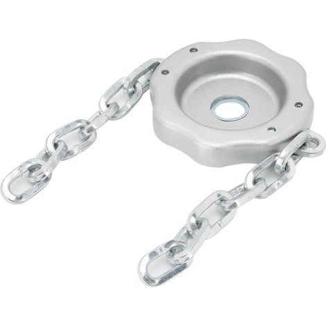 Tête de coupe à chaîne en fer pour tondeuse à gazon, disque de remplacement (1/5)