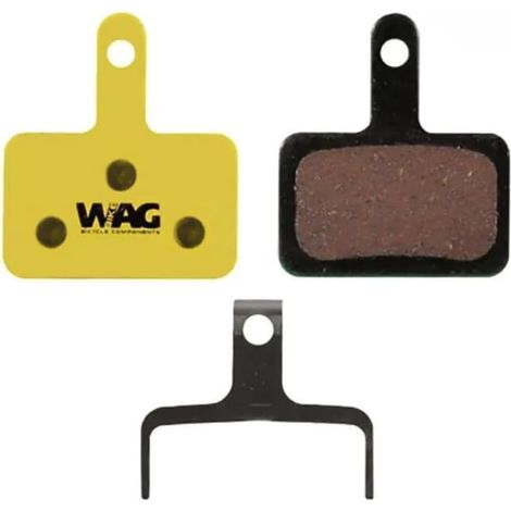 COPPIA PASTIGLIE COMPATIBILI CON SHIMANO - TEKTRO IN CERAMICA MADE IN ITALY,GUIDA SICURA FRENI DISCO DEORE MTB CON MESCOLA ORGANICA (1/4)
