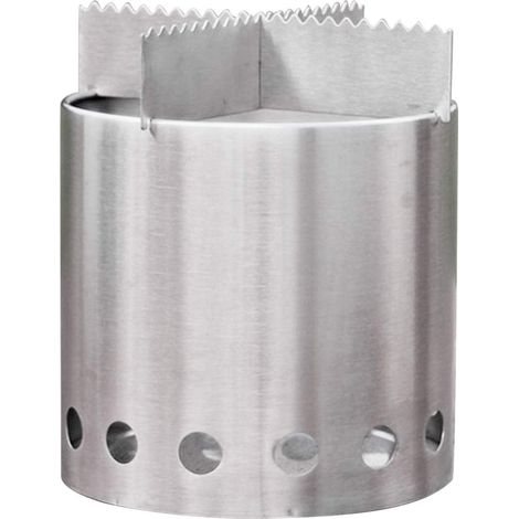 Réchaud à bois portable en acier inoxydable, allumage et éclairage pour poêle à bois, ustensiles de cuisine de camping au bois