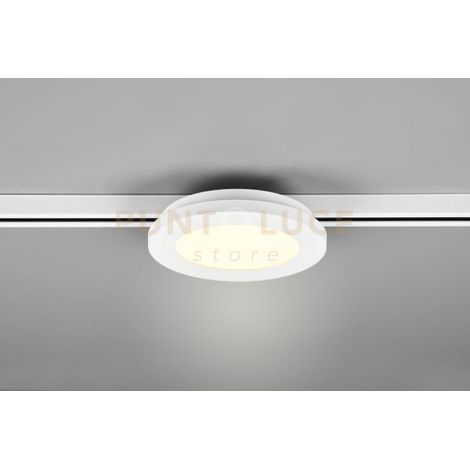 DUOLINE CAMILLUS PLAFONIERA LED 9W 900lm, 3000K BORDO BIANCO D.17CM