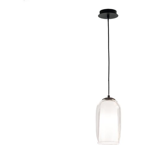 Lampada sospensione D15 cm - vetro soffiato Trasparente BONNIE MOD3 (1/2)