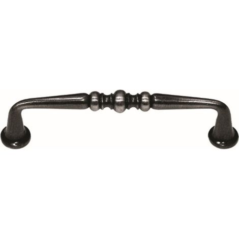 Poignée régence entraxe 96mm zamak finition vieux fer CADAP 1165 5V (1/2)