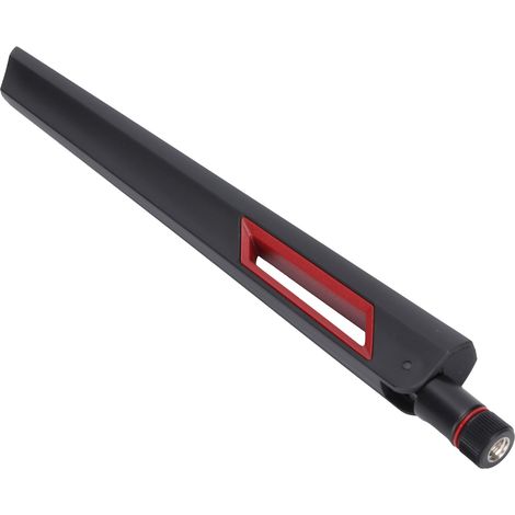 Antenne WiFi 2,4 GHz/5,8 GHz 10 dBi double bande à gain élevé, adaptateur routeur sans fil pliable pour la transmission du signal d'ordinateur (1/5)