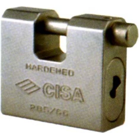 Lucchetto cisa rettangolare 84mm in acciaio - f150717284