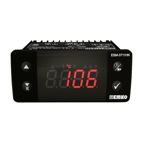 Emko ESM-3711-HN.8.05.0.1 regolatore di temperatura nero
