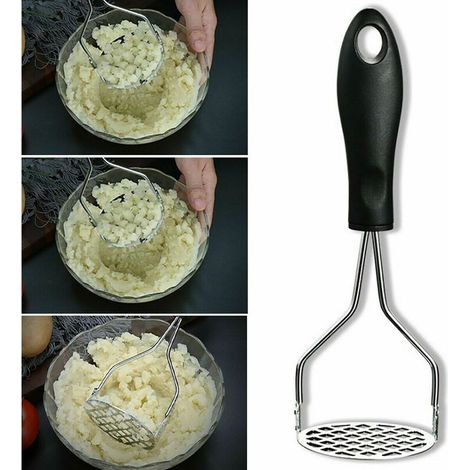 Presse-purée à pommes de terre en acier inoxydable de cuisine Kchenprofi poignée presse-purée à pommes de terre (1/5)