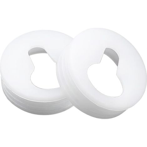 16 Pièces Cintres de Trou de Serrure, Trou de Serrure Attaches Suspension, Attaches Suspension Pattes de Fixation, pour Accrocher Mur Cadre Photo (1/5)