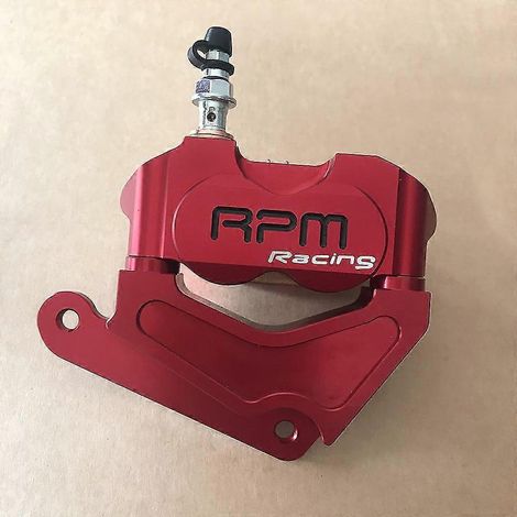Étriers de frein radiaux à quatre pistons de 82 mm pour moto Honda Dio AF 18/27/28/34/35 - Rouge - 200 mm (1/5)