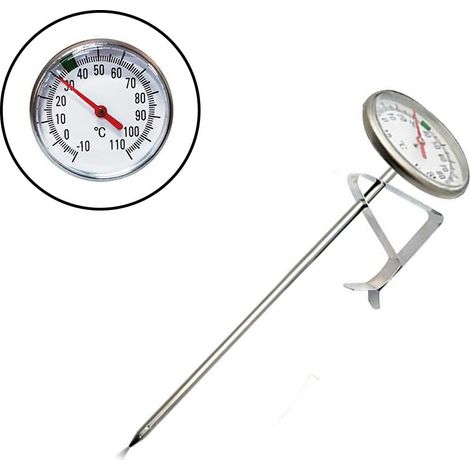 Thermomètre alimentaire en acier inoxydable (1/5)