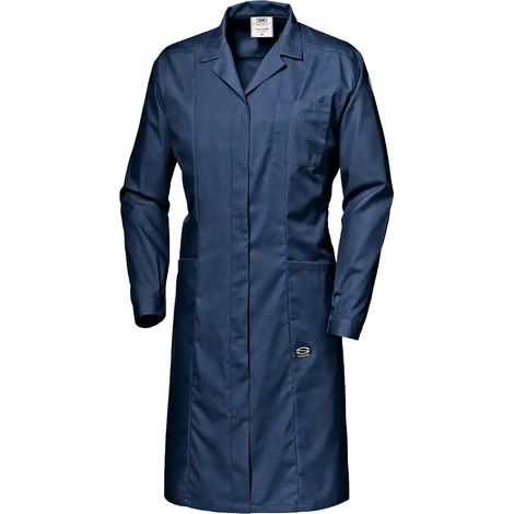 SIR SAFETY SYSTEM Blouse de travail femme à poches bleu marine Taille 48