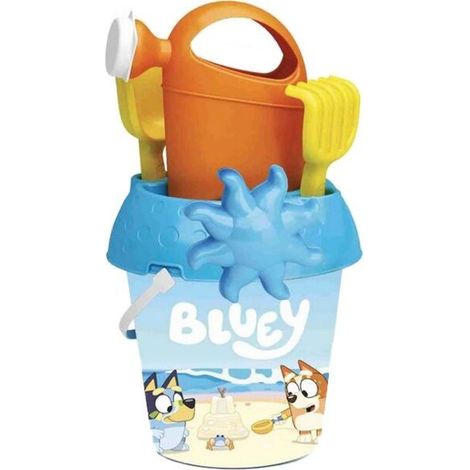 Adriatic s.r.l Bluey Sandeimergarnitur 6-teilig, Eimer ca. 18cm