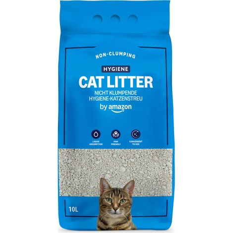 Litière pour Chat Hygiénique Non Agglomérante 10L (1 Paquet) (1/5)
