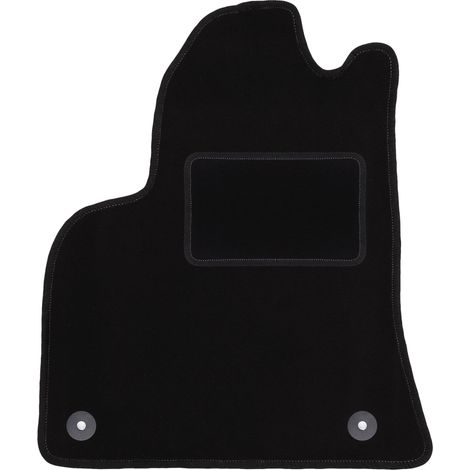 Alfombrilla de conductor negra para: Peugeot 5008 I crossover (2009-2017) (1/5)