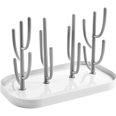 Egoutte Biberons Arbre, sans BPA, Supports de Séchage de Bouteilles Amovible, Égouttoir à Biberon, Séchoir Biberons Bébé, Séchoir pour Bouteilles, Séchoir pour Bébé, pour Tasses, Tétines (1/4)