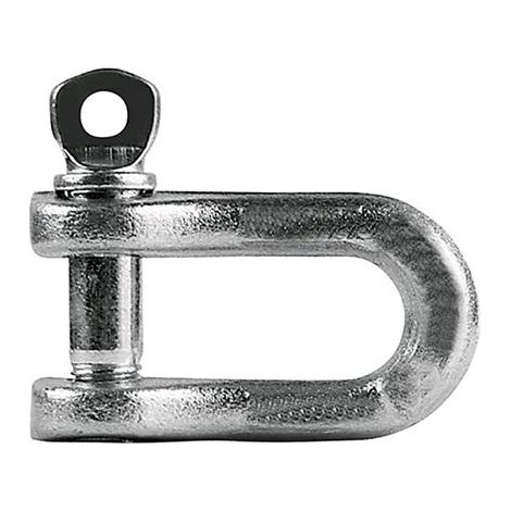 Grillo Diritto In Acciaio Zincato Mm 6 Cf. 25 Pz
