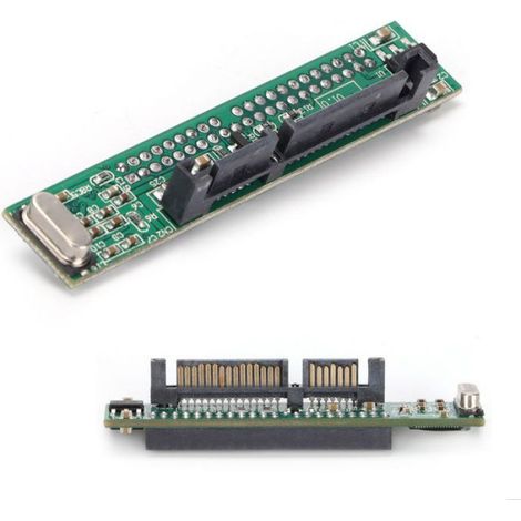 Adaptateur IDE 44 Broches Vers SATA - Pour Disque Dur 2,5 Pouces - Compatible ATA 66/100/133 - Plug And Play - 1 Pièce (1/3)