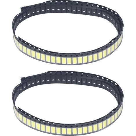 YWBL-WH Kaltweiße SMD-LEDs, 200 Stück 7030 Kaltweiße SMD-Lampenperlen, Energiespar-Golddraht, 6 V 1 W 8000–10000 K für Beleuchtungsgeräte, LED-Lampen