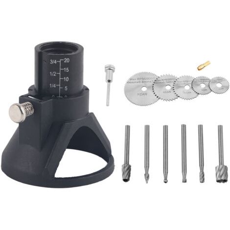 14 pièces HSS fraise lames de scie ensemble d'outils rotatifs Kit d'accessoires de sculpture sur bois (1/5)