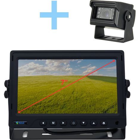 Kit telecamera per parcheggio posteriore con monitor AHD da 7" + telecamera 1080P Yatek