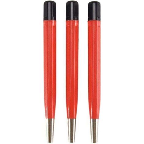 Set di 3 pennelli raschianti in fibra di vetro, ideale per la pulizia di orologi, monete, dispositivi elettronici, rimozione di ruggine e corrosione.-Crezuo