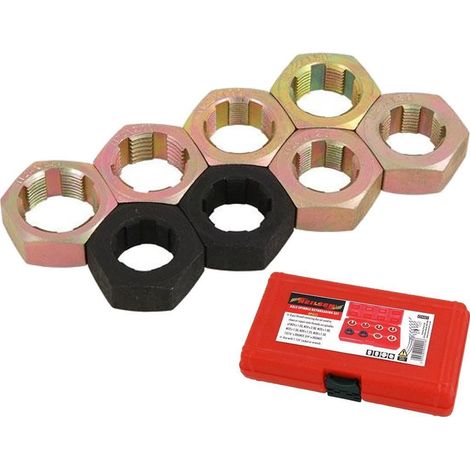 Neilsen 8pc Axle Spindle Rethreading Thread Restore Repair Rethread Set (1/2)