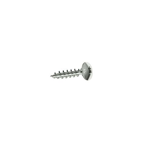 MUSTAD Panelvit FC Vite a testa cilindrica - Torx - Ø7x100mm - Cromatura - Confezione da 100 - PV057A701000C8C