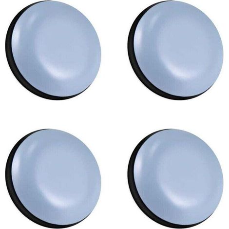 4 Pièces Patins pour Meubles, Patins de Meubles Auto-Adhésifs en PTFE, Adaptés à Divers Sols en Matériaux Lisses (Ronds, 50mm) (1/5)