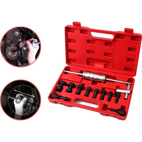 Jeu d'extracteurs à roulement intérieur, 12 PCS, matériau en alliage, pour roulements de 8 à 32 MM, design compact, utilisation automobile polyvalente (1/5)