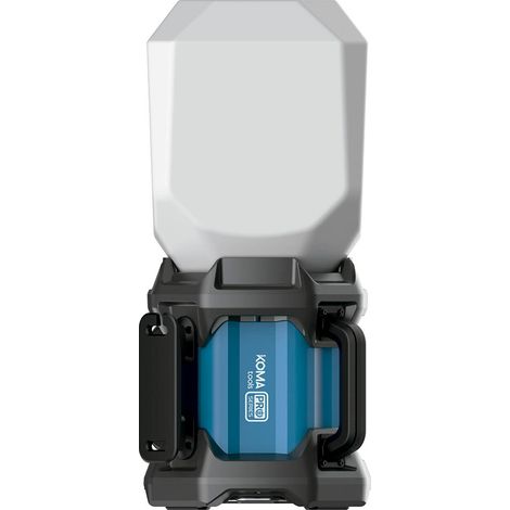 Lámpara led cob profesional de trabajo lp-50 recargable, 50 w, 5000 lm, 4500 mah, 205 x 205 x 470 mm