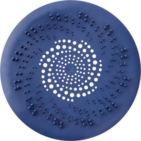Couvercle de siphon de sol en silicone anti-obstruction pour lavabo, filtre anti-cheveux pour siphon de salle de bain, filtre d'égout (1/5)