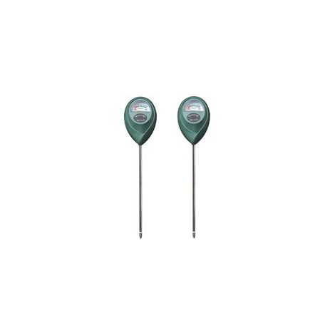 Sensor de humedad del suelo, monitor de agua, higrómetro para jardinería, agricultura y plantas, no requiere pilas, paquete de 2 (1/5)