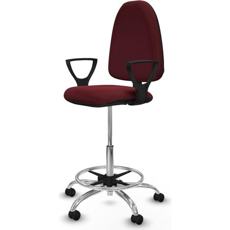 Piqueras y Crespo BFN05RP Silla de Oficina Granate (1/3)
