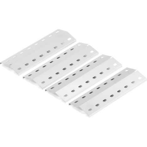 Plaque chauffante en acier inoxydable 41 x 14 cm pour Enders Chicago 3, Enders Boston Pro 3K, Enders Boston 6 Kr Turbo, Tepro 3561, Barbecook Brahma 4.0, tôles de flamme, accessoires de bouclier