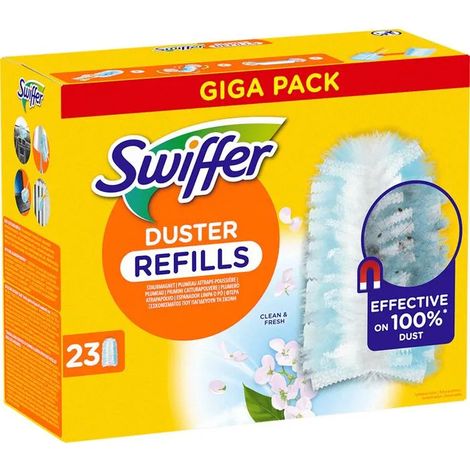 Accessoire de nettoyage Swiffer dust magnet parfumé anti-allergène 23 pièces