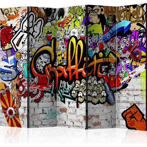 Paravento - Colourful Style [Room Dividers] - 225x172 (1/4)