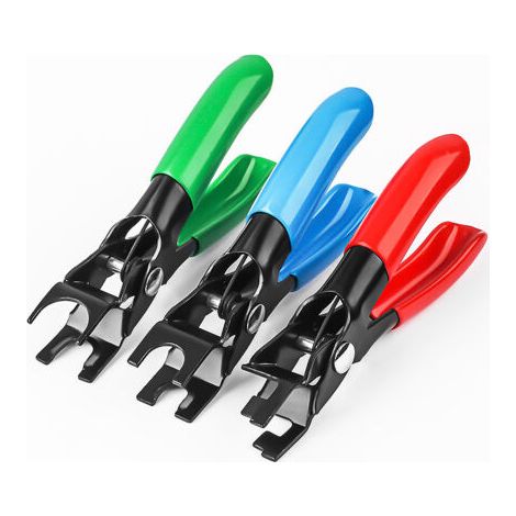 Jeu de 3 Pinces séparatrices pour conduites de Carburant, pour Le démontage des conduites et tuyaux de Carburant avec connecteurs à dégagement Rapide