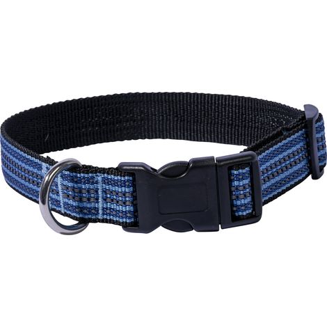 Dobar Hundehalsband 30 - 50 cm blau Halsband (1/2)