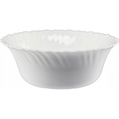 Bol à soupe et à apéritif en céramique blanche 17,5 cm (1/2)