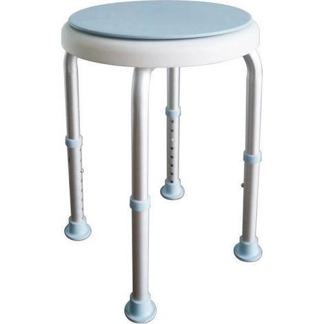 Tabouret pivotant moderne siège d'appoint rotatif compact (1/2)