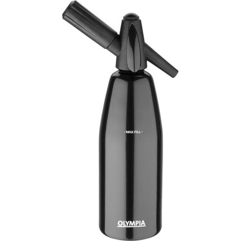 Olympia ce341 Sifone Soda, 1 l, colore: nero (1/5)
