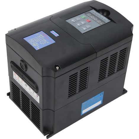 Convertisseur de fréquence monophasé 180-250V AC, sortie triphasée 220V, variateur de vitesse A2-8055, alimentation moteur industriel. (1/5)