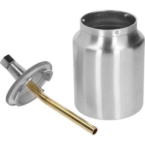 1000-ml-Aluminiumbecher-Spritzpistole mit Sauganschluss, Farbsprühbehälter, Kessel, 2,0-mm-Düse (1/5)